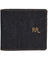 RRL - Selvedge Denim Bifold Wallet - Lyst