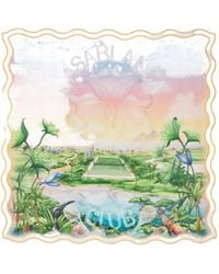 CASABLANCA - Scenic Print Square Scarf - Lyst