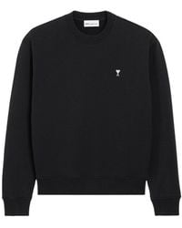 Ami Paris - Ami De Coeur Crewneck Sweatshirt - Lyst