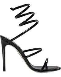 Rene Caovilla - René Caovilla Spiral Strap Heeled Sandals - Lyst