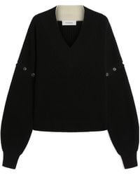 Sportmax - Tay V-Neck Jumper - Lyst