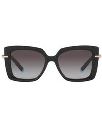 Tiffany & Co. - Square Frame Sunglasses - Lyst