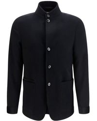 ZEGNA - Il Conte Oasi Stand Collar Jacket - Lyst