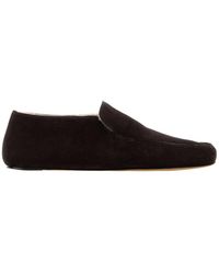 The Row - Round-Toe Loafers - Lyst