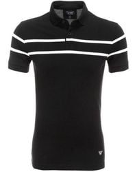 Armani Jeans - Logo Details Polo Shirt - Lyst