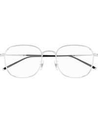 Montblanc - Eyewear Square Frame Glasses - Lyst