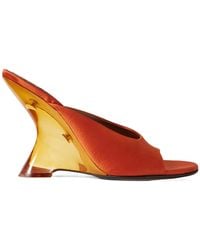 Dries Van Noten - Sculpted Heel Mules - Lyst