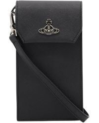Vivienne Westwood - Logo-Plaque Phone Pouch - Lyst