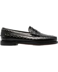 Sebago - Studded Loafers Flat Shoes - Lyst