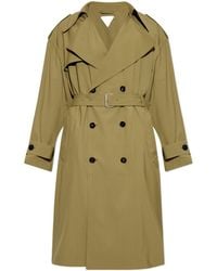 Bottega Veneta - Belted Waist Trench Coat - Lyst