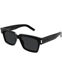 Saint Laurent - Eyewear Sl 732 Vadim Rectangle Sunglasses - Lyst