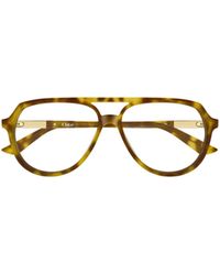 Chloé - Chloé Eyewear Pilot Frame Glasses - Lyst