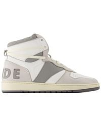 Rhude - Logo-Patch Sneakers - Lyst
