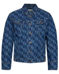 Vivienne Westwood - Logo-Print Denim Jacket - Lyst