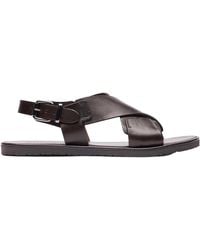 SCAROSSO - Massimo Buckle-Fastened Sandals - Lyst