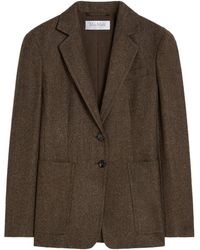 Max Mara - Collared Button-Up Jacket - Lyst