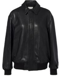Nour Hammour - Toyen Leather Blouson Jacket - Lyst