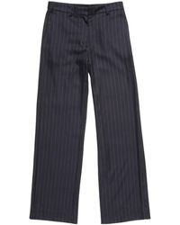 Acne Studios - Pinstripe-Pattern Trousers - Lyst