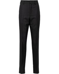 Prada - Wool And Mohair Pants - Lyst