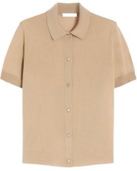 Max Mara - Button Short-Sleeve Cardigan - Lyst