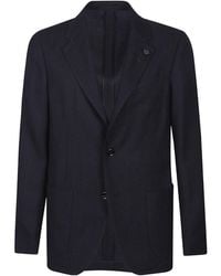 Lardini - Roma Single-Breasted Blazer - Lyst