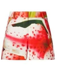 Tory Burch - Camp Floral-Print Shorts - Lyst