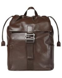 Fendi - Flux Ff Buckle Backpack - Lyst