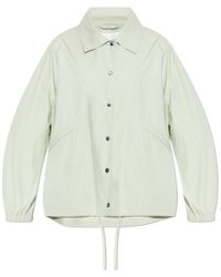 Jil Sander - Logo-Printed Textured Jacket - Lyst