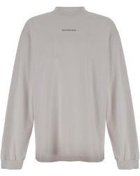 Balenciaga - Logo Printed Medium-Fit T-Shirt - Lyst