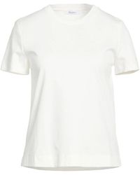 Max Mara - Solid-Color Short-Sleeved T-Shirt - Lyst