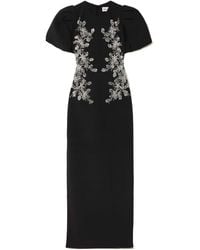 Rebecca Vallance - Zephyr Embellished Crepe Gown - Lyst