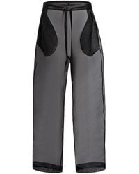 KHAITE - Trenton Silk Pants - Lyst