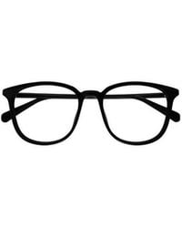 Gucci - Eyewear Square Frame Glasses - Lyst