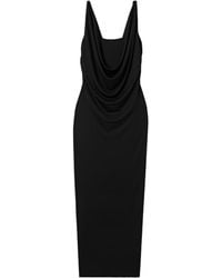 Kallmeyer - Draped Stretch-Jersey Midi Dress - Lyst
