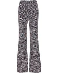 Missoni - Space Printed Flared Trousers - Lyst