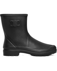 Celine - Mid Rain Boots - Lyst
