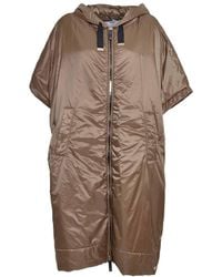 Max Mara - The Cube Hooded Cape Jacket - Lyst