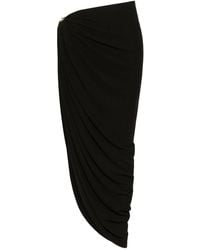 Sportmax - Draped Asymmetric Skirt - Lyst