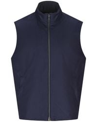 Herno - Sleeveless Zip-Up Jacket - Lyst