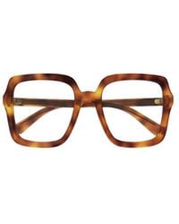 Gucci - Eyewear Rectangle Frame Glasses - Lyst