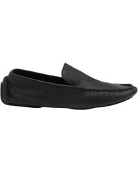 The Row - Round Head Loafer Shoes - Lyst