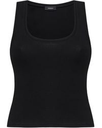 Wardrobe NYC - Sleeveless Vest Top - Lyst