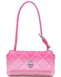 Marc Jacobs - The Quilted Ombré Leather Mini Dual Shoulder Bag - Lyst