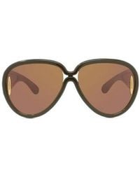 Loewe - Pilot Frame Sunglasses - Lyst