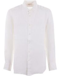 MC2 Saint Barth - Long-Sleeve Linen Shirt - Lyst