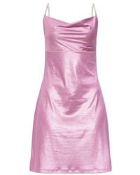Versace Jeans Couture - Couture Draped Pearl-Strap Dress - Lyst