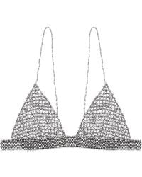 Golden Goose - Crystal-Embellished Crochet Top - Lyst