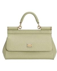 Dolce & Gabbana - Logo Plaque Small Sicily Handbag - Lyst
