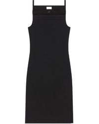 Courreges - 90's Rib Strap Midi Dress - Lyst