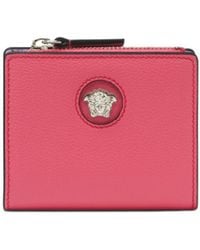Versace - La Medusa Plaque Bi-Fold Wallet - Lyst